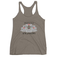 Load image into Gallery viewer, Venetian Grey tank top that says Protected By My Ancestors