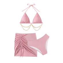 Load image into Gallery viewer, Pink Manta Ray 3 Piece Swimwear